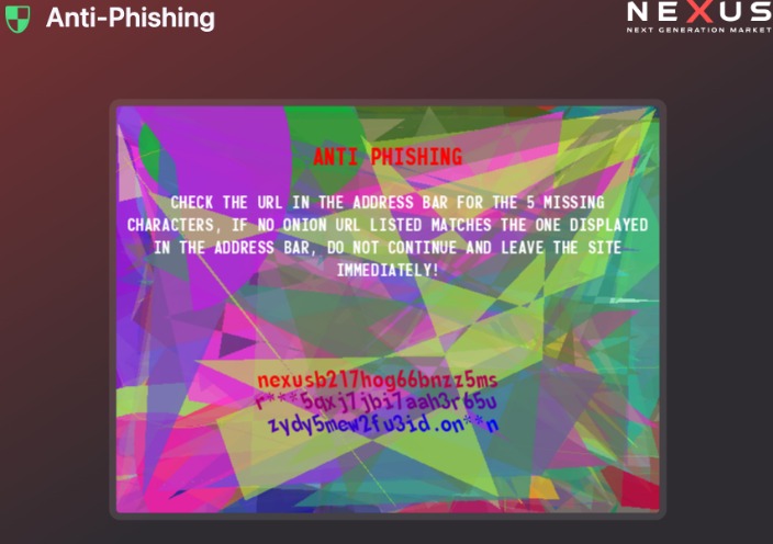 nexus darknet link