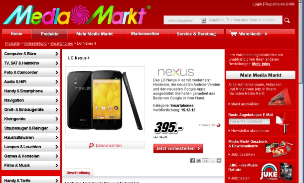 nexus market url