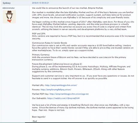 darknet dream market