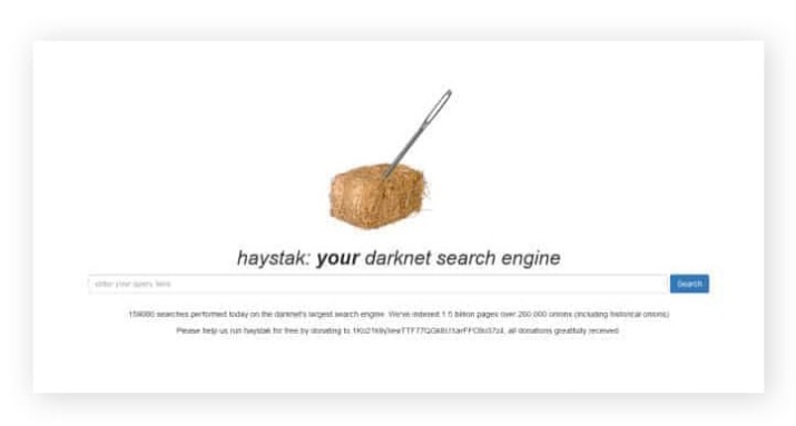 dark web search tool