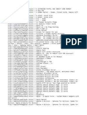 deep web updated links